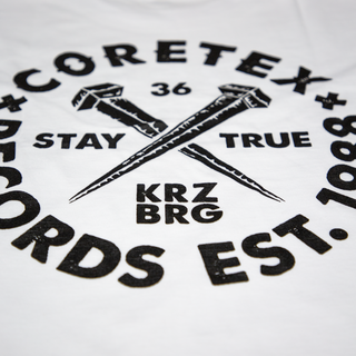 Coretex - Nails T-Shirt white/black L