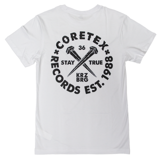 Coretex - Nails T-Shirt white/black XXL