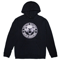 Coretex - Bear Hoodie black/white