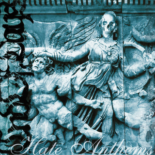 End Of Days - Hate Anthems ltd. blue black swirl LP
