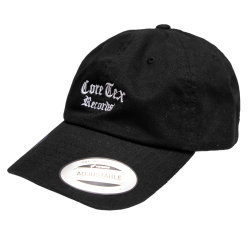 Coretex - Oldschool Eco Wash Dad Cap black/white Black/White