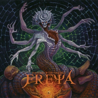 Freya - Paragon Of The Crucible ltd red orange vortex LP