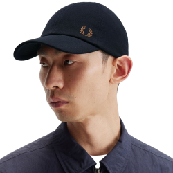 Fred Perry - Pique Classic Cap HW6726 navy/shaded stone U52