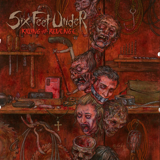 Six Feet Under - Killing For Revenge PRE-ORDER ltd khaki brown marbled LP