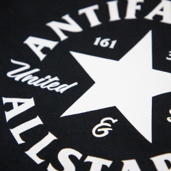 Antifascist Allstars - Logo black