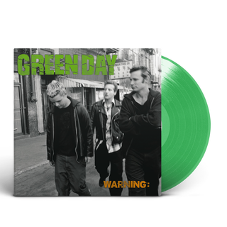 Green Day - Warning fluorescent green LP