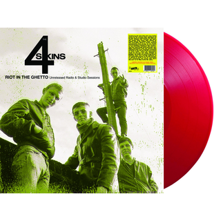 4 Skins - Riot In The Ghetto: Unreleased Radio & Studio Sessions red LP