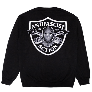 Coretex - Antifascist Ninja Sweatshirt black