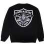 Coretex - Antifascist Ninja Sweatshirt black