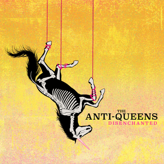 Anti-Queens, The - Disenchanted ltd swirly yellow LP