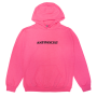 Antifascist - Hoodie safety pink-black M