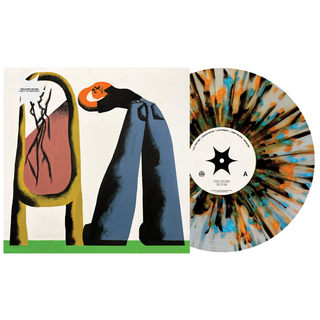 The Story So Far - I Want To Disappear milky clear with black blue orange splatter LP