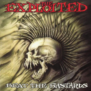 Exploited, The - Beat The Bastards transparent red black splatter 2LP