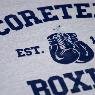 Coretex - Boxing T-Shirt grey/dark navy