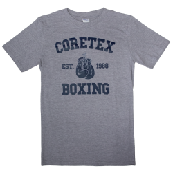 Coretex - Boxing T-Shirt grey/dark navy