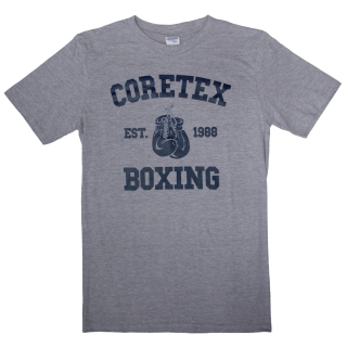 Coretex - Boxing T-Shirt grey/dark navy M