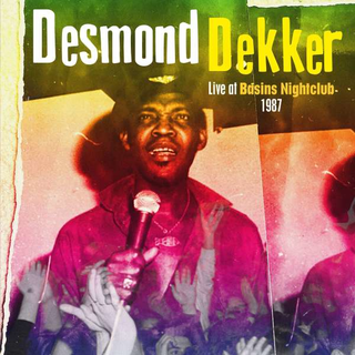 Desmond Dekker - Live At Basins Nightclub 1987 LP
