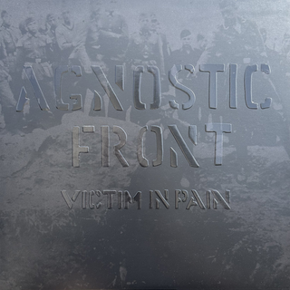 Agnostic Front - Victim In Pain REVHQ EXCLUSIVE silver LP