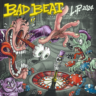 Bad Beat - L.P. 2024 ltd clear with green purple red splatter LP
