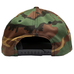 KRZ BRG - Bear Snapback camo woodland