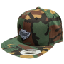 KRZ BRG - Bear Snapback camo woodland