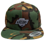 KRZ BRG - Bear Snapback camo woodland