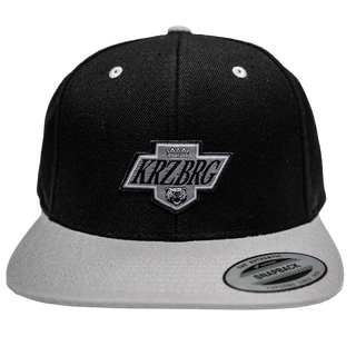 KRZ BRG - Bear Snapback black-grey