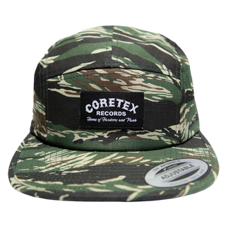 Coretex - Oldschool Logo 5-Panel Cap camo One Size