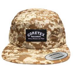 Coretex - Oldschool Logo 5-Panel Cap digital desert