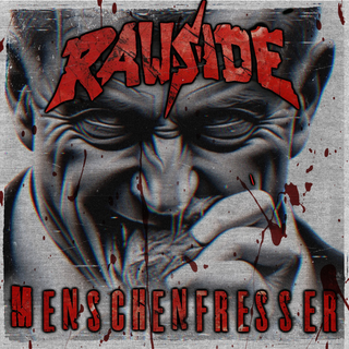 Rawside - Menschenfresser ltd. CORETEX / PLASTIC BOMB EXCLUSIVE red black marbled LP
