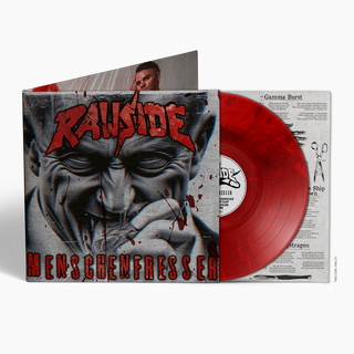 Rawside - Menschenfresser ltd. CORETEX / PLASTIC BOMB EXCLUSIVE red black marbled LP