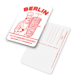 Berlin - City Of Unknown Pleasures Postcard