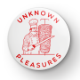 Berlin - City Of Unknown Pleasures Button Set white/red