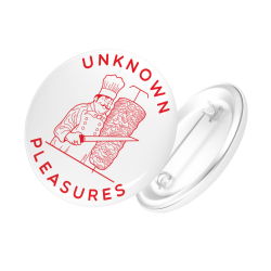 Berlin - City Of Unknown Pleasures Button Set white/red