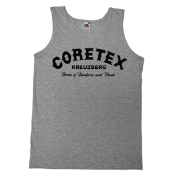 Coretex - Oldschool Logo TankTop heather grey