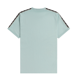 Fred Perry - Contrast Tape Ringer T-Shirt M4613 silver...