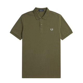 Fred Perry - Plain Polo Shirt M6000 uniform green/light ice V41