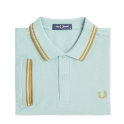 Fred Perry - Twin Tipped Polo Shirt M3600 silver...