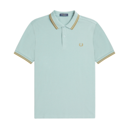 Fred Perry - Twin Tipped Polo Shirt M3600 silver...