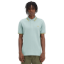 Fred Perry - Twin Tipped Polo Shirt M3600 silver blue/dark caramel/dark caramel V22