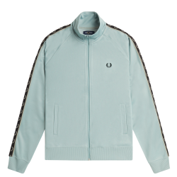 Fred Perry - Contrast Taped Track Jacket J5557 silver...