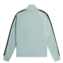 Fred Perry - Contrast Taped Track Jacket J5557 silver blue/warm grey W26