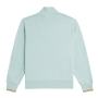 Fred Perry - Half Zip Sweatshirt M3574 silver blue/dark caramel V22