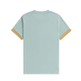 Fred Perry - Striped Cuff T-Shirt M7707 silver blue 959