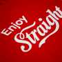 Straight Edge - Enjoy Hoodie red-white