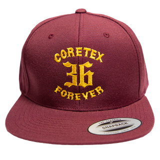 Coretex - Forever Snapback burgundy One Size
