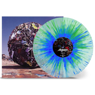 Anthrax - Stomp 442 clear blue green splatter LP