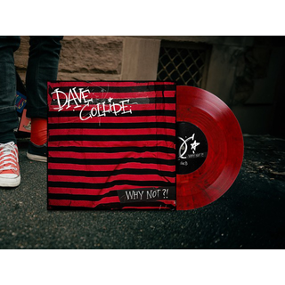 Dave Collide - Why Not?! transparent red marbled LP
