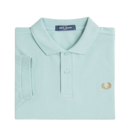 Fred Perry - Plain Polo Shirt M6000 silver blue/dark...