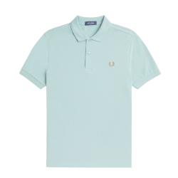 Fred Perry - Plain Polo Shirt M6000 silver blue/dark...